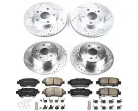 Power Stop Z23 Evolution Sport Brake Kit Front & Rear Toyota Avalon 1995-1997