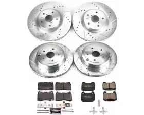 Power Stop Z23 Evolution Sport Brake Kit Front & Rear Subaru Impreza 2008-2014