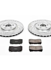 Power Stop Z23 Evolution Sport Brake Kit Front Ford Mustang 2007-2014                                     - K4547 - Image 2