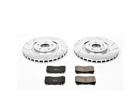 Power Stop Z23 Evolution Sport Brake Kit Front Mitsubishi Lancer 2008-2015