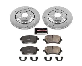 Power Stop Z23 Evolution Sport Brake Kit Rear Audi A8 Quattro 2003-2010