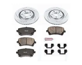 Power Stop Z23 Evolution Sport Brake Kit Rear Audi S4 2004-2009