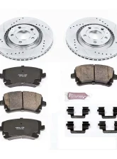 Power Stop Z23 Evolution Sport Brake Kit Rear Audi S4 2004-2009                                     - K4564 - Image 2