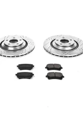 Power Stop Z23 Evolution Sport Brake Kit Rear Audi A6 Quattro 2005-2011                                     - K4567 - Image 2