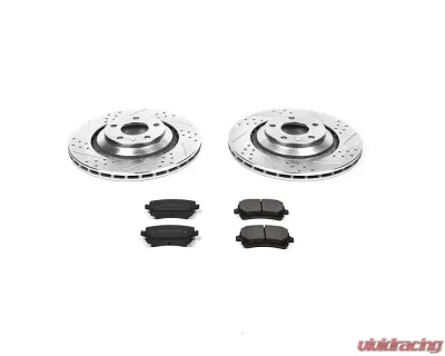 Power Stop Z23 Evolution Sport Brake Kit Rear Audi A6 Quattro 2005-2011 - K4567