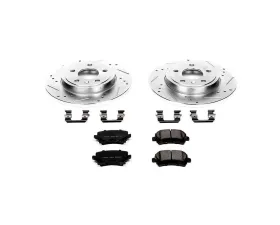 Power Stop Z23 Evolution Sport Brake Kit Rear Audi A4 2005-2009