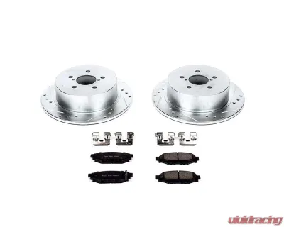 Power Stop Z23 Evolution Sport Brake Kit Rear Subaru Legacy 2005-2009 - K4632