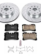 Power Stop Z23 Evolution Sport Brake Kit Front Lexus LS460 2007-2009                                     - K4686 - Image 2