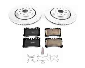 Power Stop Z23 Evolution Sport Brake Kit Front Lexus LS460 2007-2009