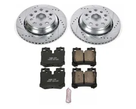 Power Stop Z23 Evolution Sport Brake Kit Rear Lexus LS460 2007-2009