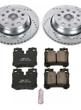 Power Stop Z23 Evolution Sport Brake Kit Rear Lexus LS460 2007-2009                                     - K4689 - Image 2