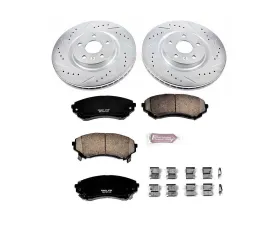 Power Stop Z23 Evolution Sport Brake Kit Front Cadillac CTS 2008-2014