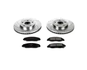 Power Stop Z23 Evolution Sport Brake Kit Front Cadillac CTS 2008-2014
