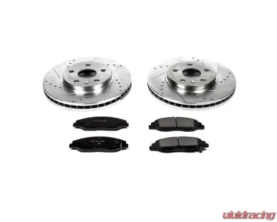Power Stop Z23 Evolution Sport Brake Kit Front Cadillac CTS 2008-2014 - K4721