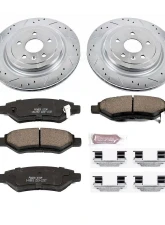 Power Stop Z23 Evolution Sport Brake Kit Rear Cadillac CTS 2008-2014                                     - K4723 - Image 2