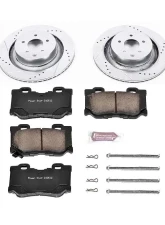 Power Stop Z23 Evolution Sport Brake Kit Rear Infiniti G37 2008-2013                                     - K4732 - Image 2
