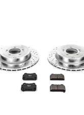 Power Stop Z23 Evolution Sport Brake Kit Rear Mitsubishi Lancer 2008-2015                                     - K4741 - Image 2