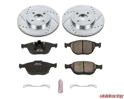 Power Stop Z23 Evolution Sport Brake Kit Front Ford Focus 2002-2004 - K5101