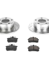 Power Stop Z23 Evolution Sport Brake Kit Rear Audi A6 1995-1997                                     - K514 - Image 2