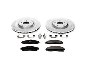 Power Stop Z23 Evolution Sport Brake Kit Front Cadillac XLR 2006-2009
