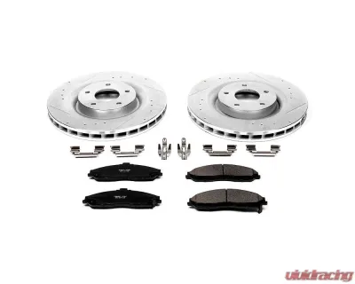 Power Stop Z23 Evolution Sport Brake Kit Front Cadillac XLR 2006-2009 - K5158