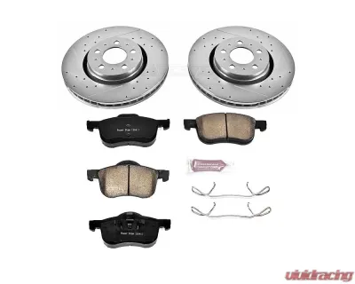 Power Stop Z23 Evolution Sport Brake Kit Front Volvo S60 2001-2009 - K5193