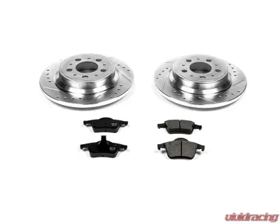 Power Stop Z23 Evolution Sport Brake Kit Rear Volvo S60 2001-2009 - K5196