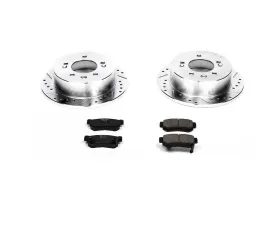 Power Stop Z23 Evolution Sport Brake Kit Rear Hyundai Elantra 2007-2010
