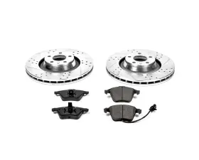 Power Stop Z23 Evolution Sport Brake Kit Front Audi A6 Quattro 2005-2011
