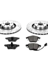 Power Stop Z23 Evolution Sport Brake Kit Front Audi A6 Quattro 2005-2011                                     - K5277 - Image 2