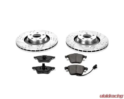 Power Stop Z23 Evolution Sport Brake Kit Front Audi A6 Quattro 2005-2011 - K5277