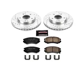 Power Stop Z23 Evolution Sport Brake Kit Front Hyundai Elantra 2007-2010