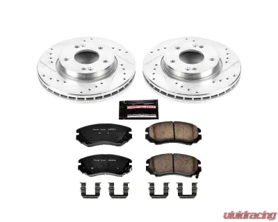 Power Stop Z23 Evolution Sport Brake Kit Front Hyundai Elantra 2007-2010 - K5291