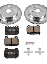 Power Stop Z23 Evolution Sport Brake Kit Rear Subaru Impreza 2008-2014                                     - K5305 - Image 2