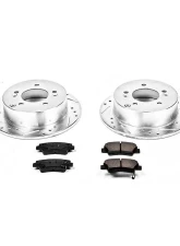Power Stop Z23 Evolution Sport Brake Kit Rear Hyundai Sonata 2008-2010                                     - K5395 - Image 2