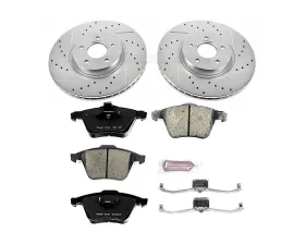 Power Stop Z23 Evolution Sport Brake Kit Front Volvo C70 2006-2013