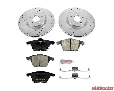 Power Stop Z23 Evolution Sport Brake Kit Front Volvo C70 2006-2013 - K5430