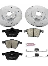 Power Stop Z23 Evolution Sport Brake Kit Front Volvo C70 2006-2013                                     - K5430 - Image 2