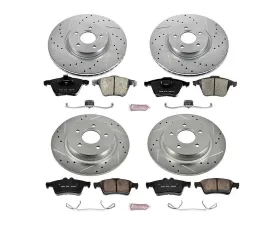 Power Stop Z23 Evolution Sport Brake Kit Front & Rear Volvo C70 2006-2013