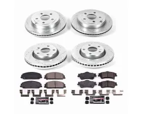 Power Stop Z23 Evolution Sport Brake Kit Front & Rear Pontiac G8 2008-2009