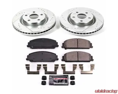 Power Stop Z23 Evolution Sport Brake Kit Front Pontiac G8 2008-2009 - K5529