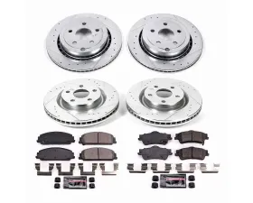 Power Stop Z23 Evolution Sport Brake Kit Front & Rear Pontiac G8 2008-2009