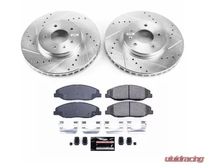 Power Stop Z23 Evolution Sport Brake Kit Front Cadillac STS 2009-2011 - K5538