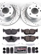 Power Stop Z23 Evolution Sport Brake Kit Rear BMW 128i 2008-2010                                     - K5687 - Image 2