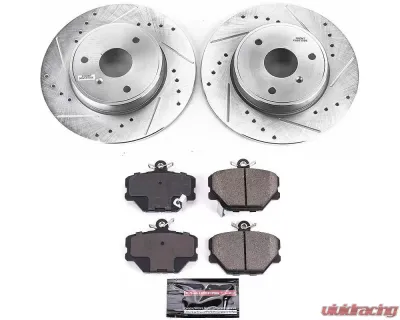 Power Stop Z23 Evolution Sport Brake Kit Front Smart Fortwo 2008-2016 - K5695