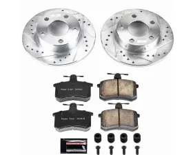 Power Stop Z23 Evolution Sport Brake Kit Rear Audi A4 Quattro 1996-2001