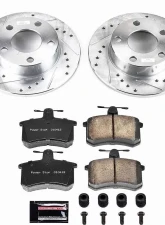 Power Stop Z23 Evolution Sport Brake Kit Rear Audi A4 Quattro 1996-2001                                     - K584 - Image 2