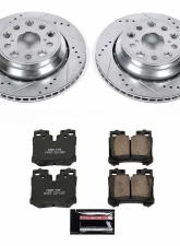 Power Stop Z23 Evolution Sport Brake Kit Rear Lexus LS460 2010-2017                                     - K5840 - Image 2