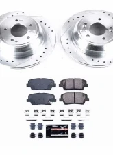 Power Stop Z23 Evolution Sport Brake Kit Rear Hyundai Genesis 2009                                     - K5847 - Image 2