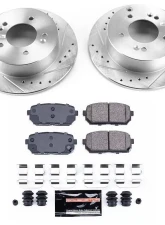 Power Stop Z23 Evolution Sport Brake Kit Rear Kia Rondo 2007-2010                                     - K5853 - Image 2